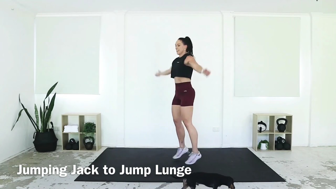 Jumping Jack to Jump Lunge YouTube