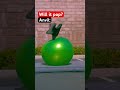 What pops a yoga ball? 🤔