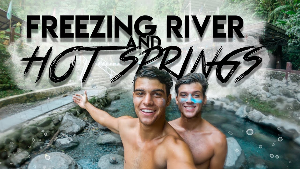 PHILIPPINES HOT SPRINGS! Crazy roads on scooters and freezing rivers! | The Peacock Brothers