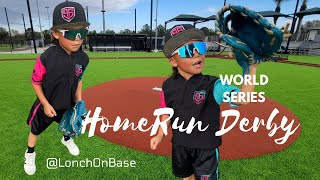 HOME RUN DERBY 🔥 #ncs #portland #texas #worldseries #littleleaguebaseball #ponyworldseries #mlb 