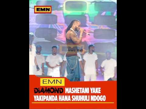 DIAMONDPLATNUMZ HUA SINA SHUHULI NDOGO ANA VIBE LA PEKEYAKE KWENYE SHOW SIMBA