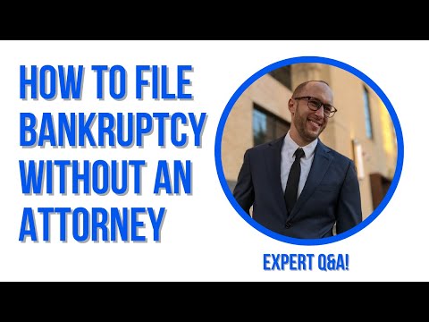 Q&A: How to File Bankruptcy Without an Attorney
