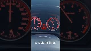 BMW 325i At consumo de combustible / fuel consumption ( 80 100 110 120 130 140kmsh)