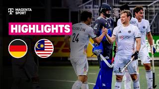 Deutschland - Malaysia | Highlights FELDHOCKEY-WM 2026 | MAGENTA SPORT