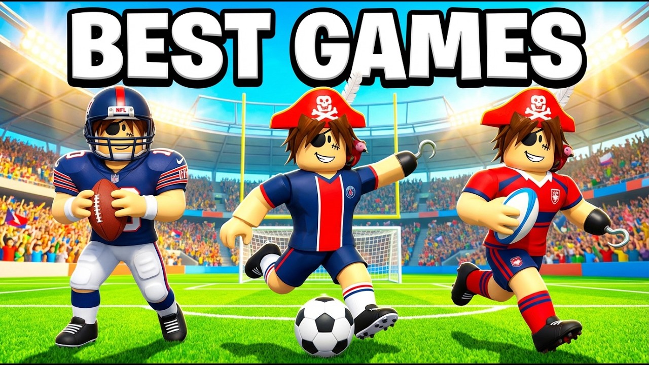 Ranking ALL Football Games on Roblox (Soccer, Rugby, NFL)