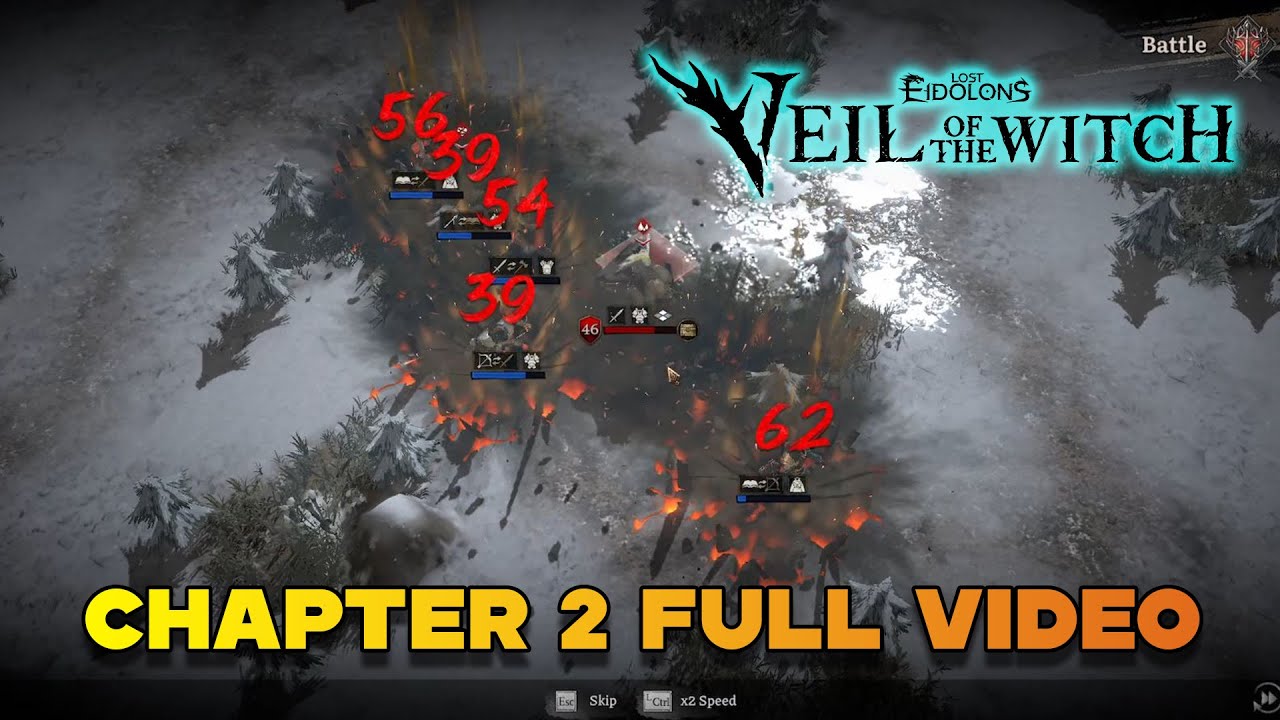 Lost Eidolons Veil of the witch Chapter 2 full fight Bernhardt boss battle
