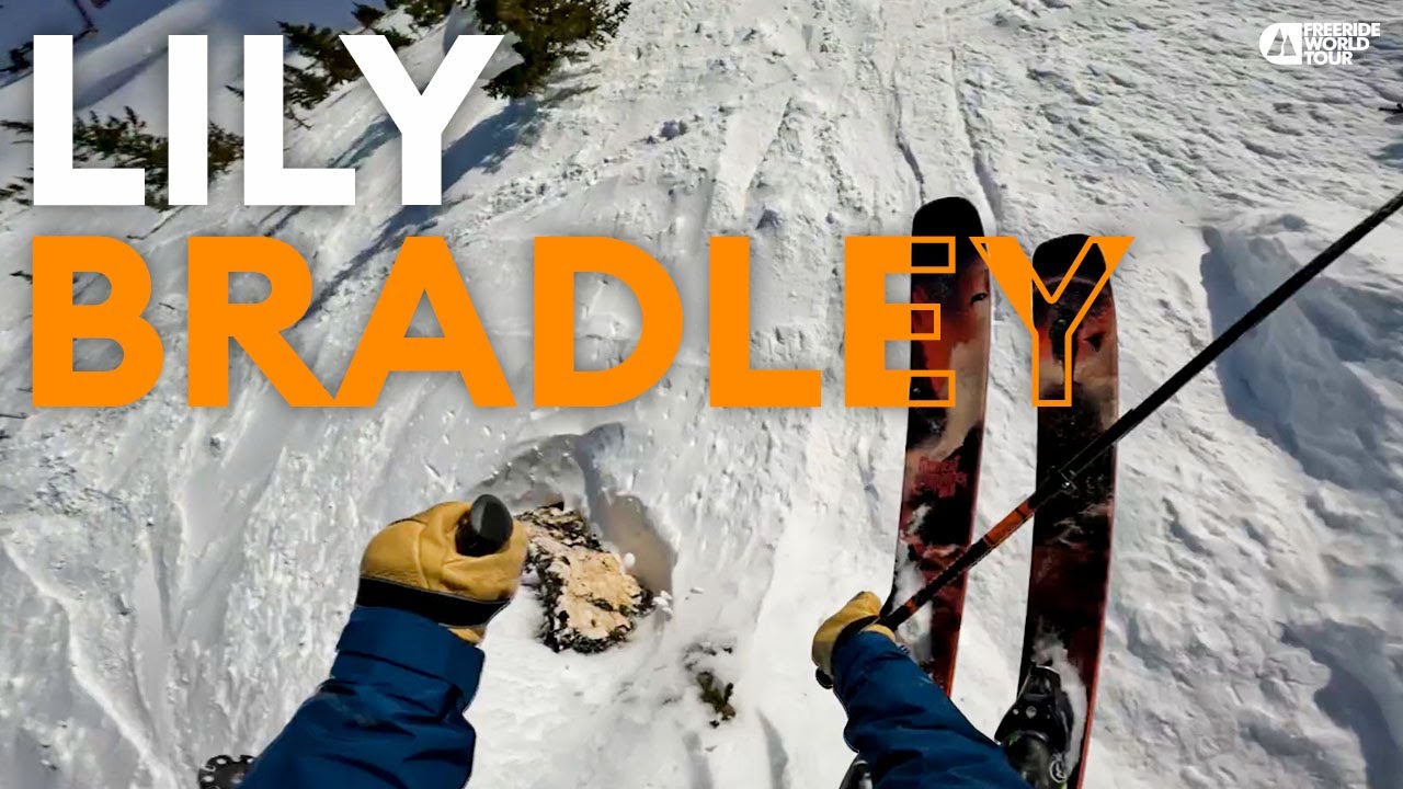 GoPro: Lily Bradley charging down in Kicking Horse