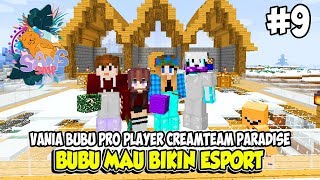 BUBU JADI PRO PLAYER DI CREAM TEAM PARADISE BEACONCREAM - Minecraft Sans SMP Indonesia
