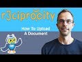 How to Upload a Document to r3ciprocity.com