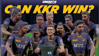 Can I Make KKR Chase 193 To Win IPL 2021 Final vs CSK? - Cricket 19 Scenario Sunday - RahulRKGamer screenshot 4