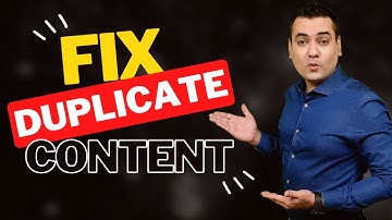 How To Fix Duplicate Content | Technical SEO | ڈپلیکیٹ مواد کا مسئلہ