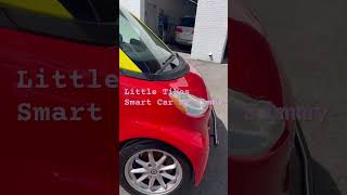 Smart Car goes Little Tikes Style : Painter Jimmy @Maaco in Derby,CT #maaco #derby #painting #jimmy
