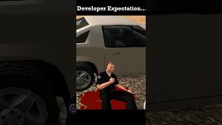 Developer Expectation Vs Reality PT.01 | GTA San Andreas Shorts #101 #gta #gaming #shorts
