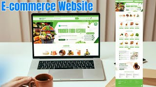 E-commerce Website Design with WordPress & Elementor Pro | Clean & Modern WooCommerce Store
