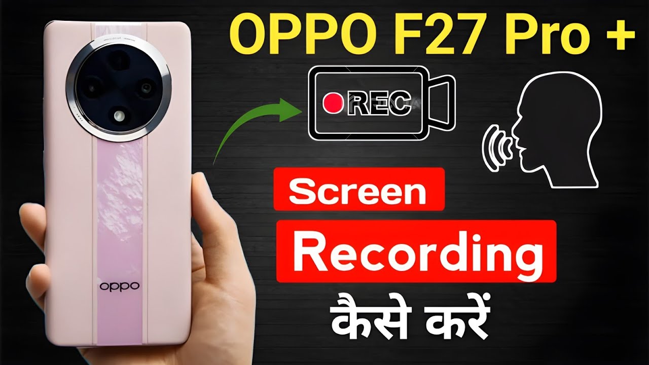 oppo f27 pro plus me screen recording kaise kare ⚡ oppo f27 pro plus full screen recording settings