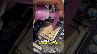 Experiment I Used Hand Wash as Thermal Paste 🤯#shorts