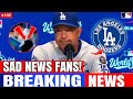 🚨BIG ANNOUNCEMENT! STAR PITCHER SUFFERS INJURY AND IS PLACED ON THE DODGERS INJURED LIST