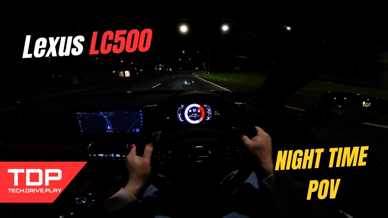 Lexus LC500 2025 Night POV - Naturally Aspirated V8 Sound