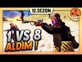 ANA DÜŞMANLARIMIZI BULDUK ! 1 VS 8 ALDIM - RUST BÖLÜM 6