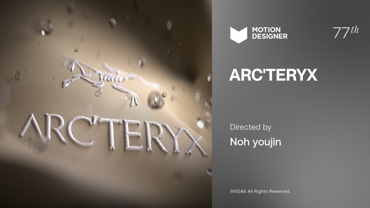 VDAS MOTION DESIGNER｜ARC'TERYX