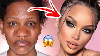 Makeup Transformation Cirurgia Plástica😱 #makeuptutorial