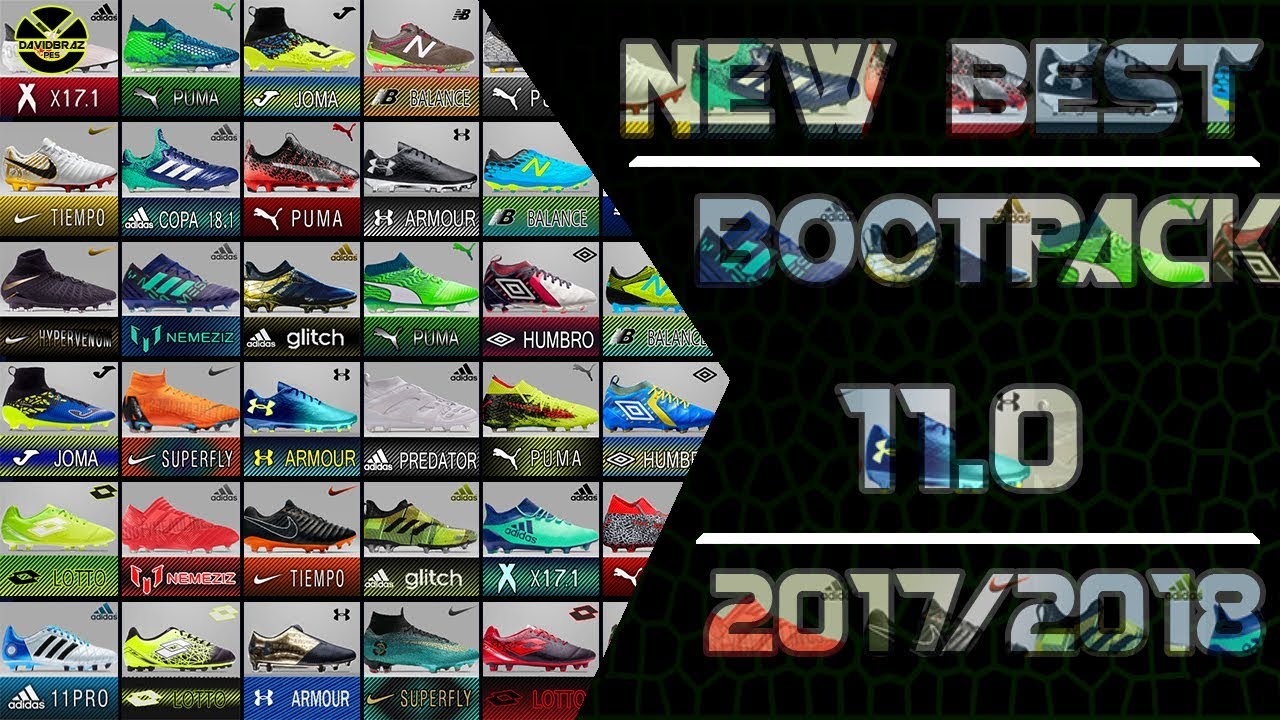 Pes 2013 New Best Bootpack V11 0 2017 2018 Hd Youtube