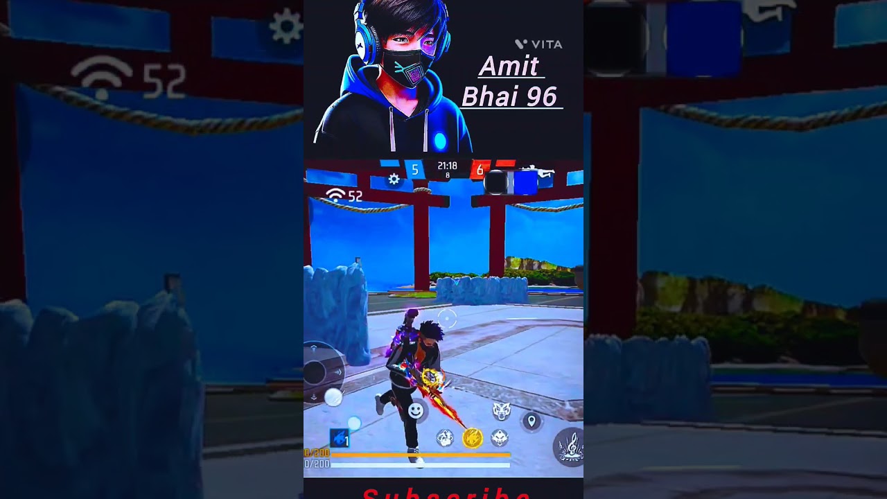 Amrit Bhai 96 10 k like pleafreefire lover