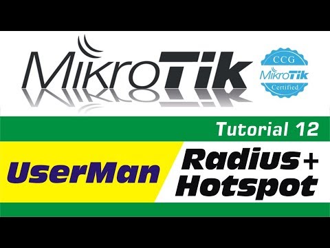 Mikrotik User Manager + Hotspot + Radius Configuration