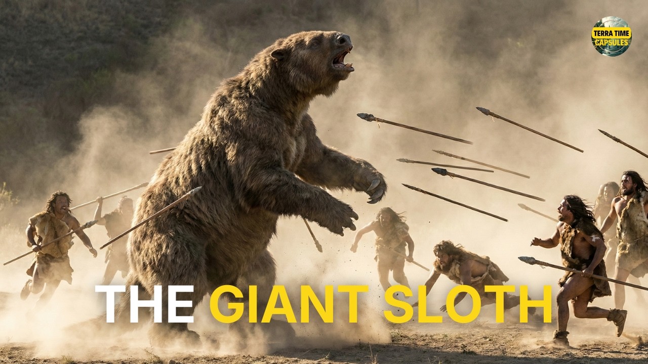 Megatherium: The Giant Sloth That Humans Hunted to Extinction