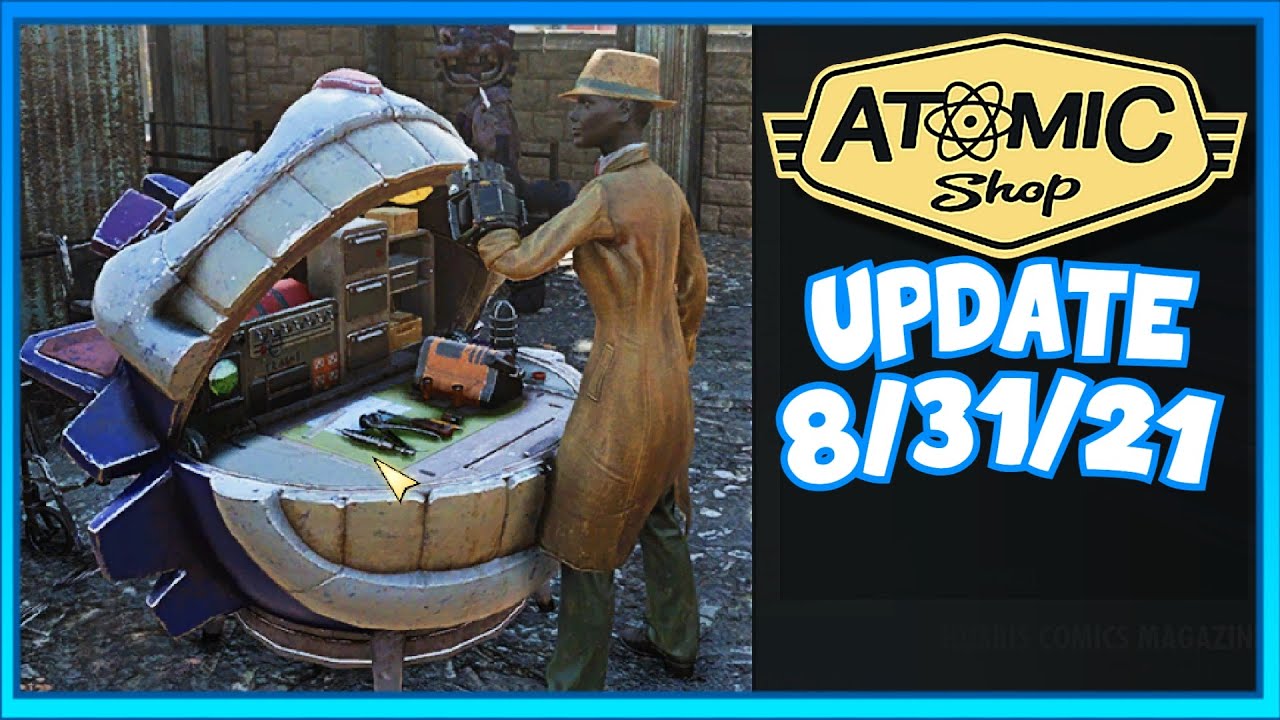 ATOMIC SHOP WEEKLY UPDATE August 31 - September 8, 2021| Fallout 76 Atomic Shop Weekly Overview