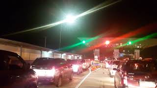 Exit Tol Cipali Palimanan Malam Hari 22 Desember 2017