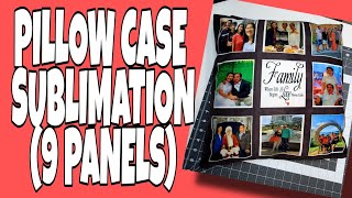 PILLOW CASE SUBLIMATION (9 PANELS) ♡ UNICAHIJA CREATIONS ♡