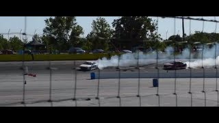 Brett Collins vs Kelsey Rowlings at Streetwise Drift Pro AM RD 1