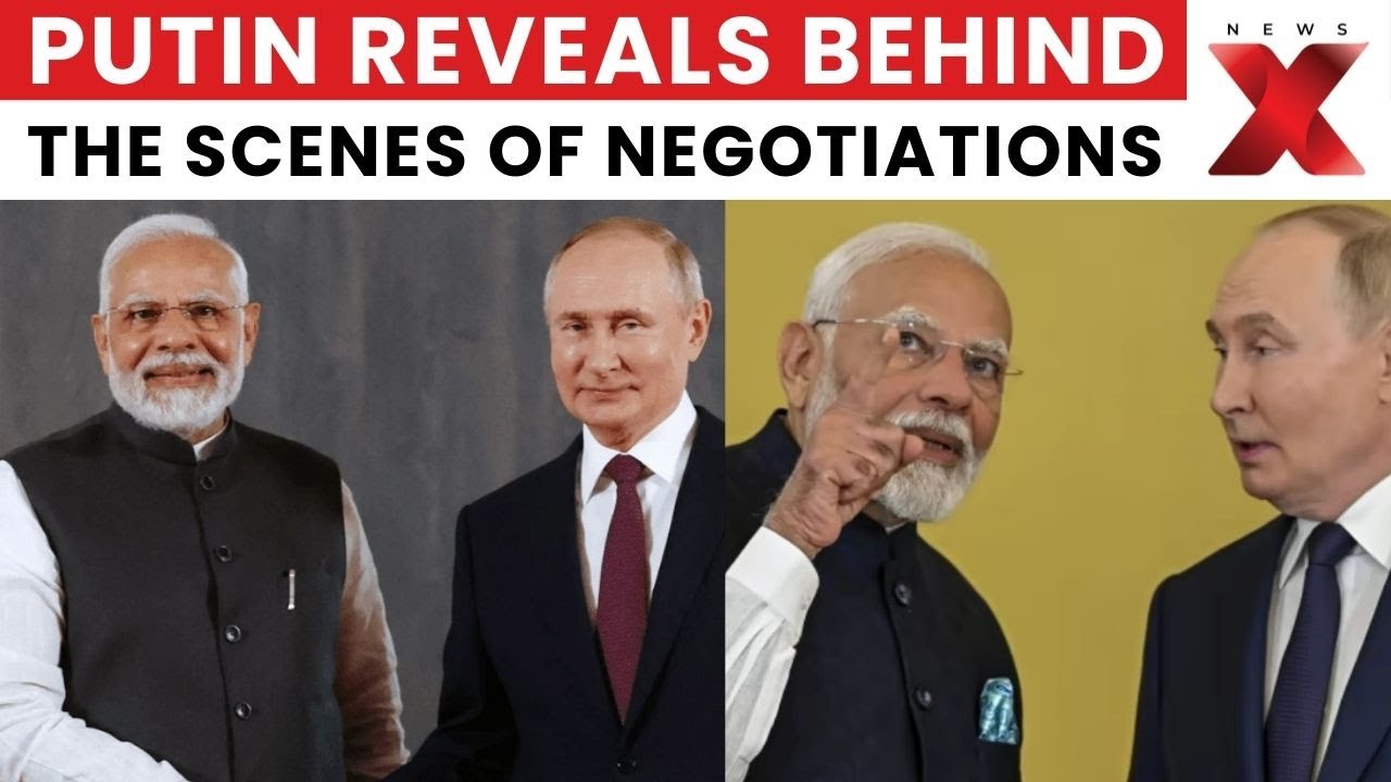 Russia-Ukraine War: Putin Reveals U.S. Peace Proposal Tied to Trump Talks in Alaska | NewsX