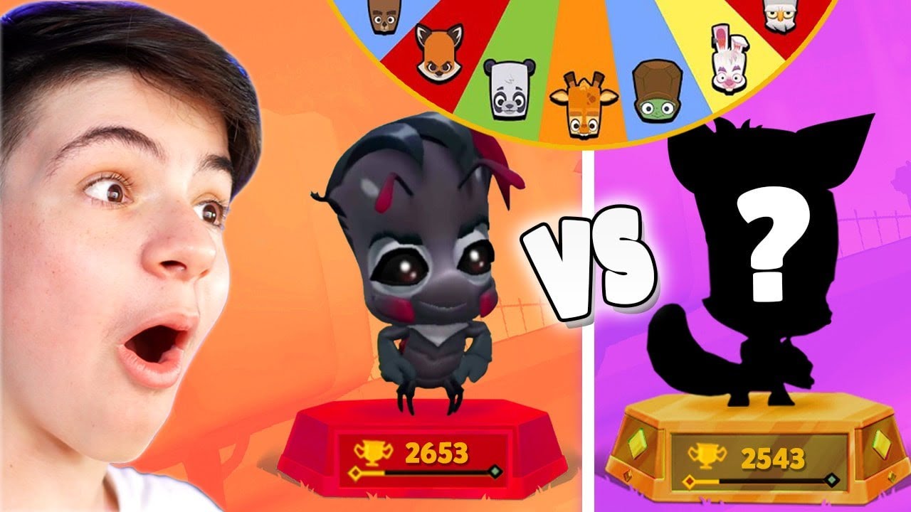BUDDY VS RANDOM WHEEL CHARACTER CHALLENGE IN ZOOBA!