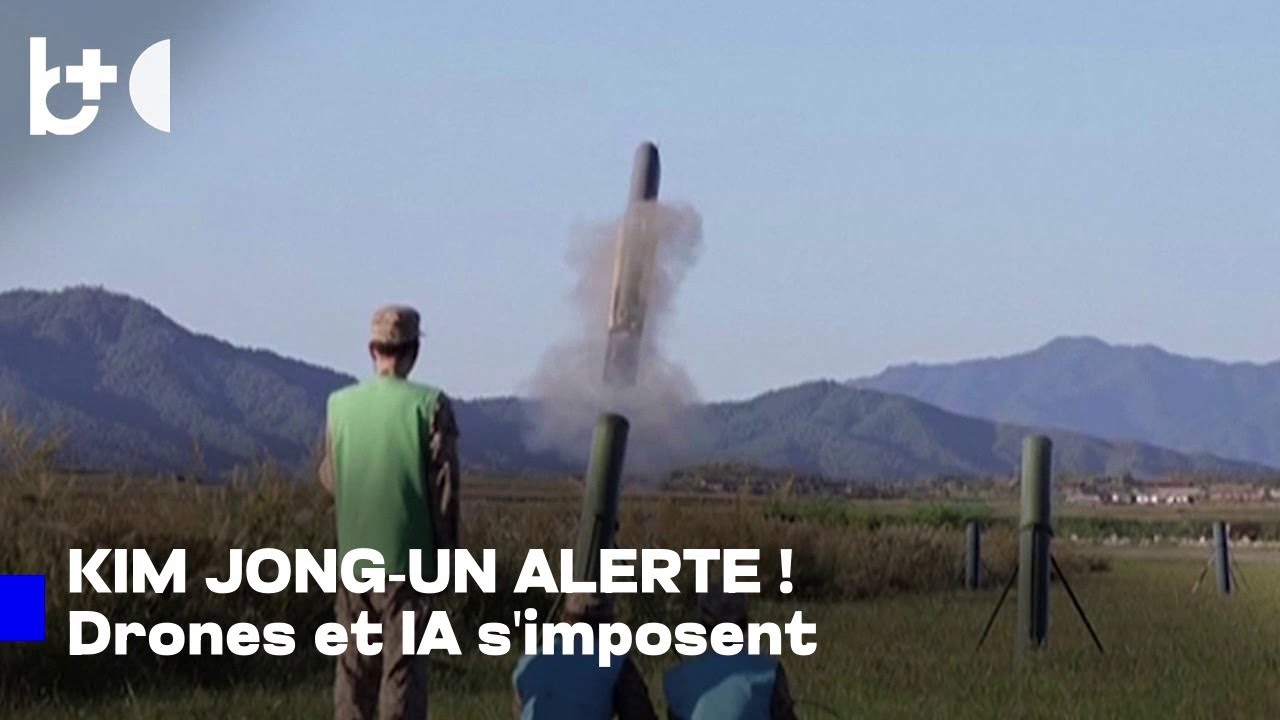 Apprend de la Russie... Kim Jong-un teste un drone, ordonne l'IA pour la défense