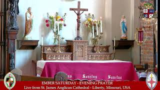 EMBER SATURDAY - EVENING PRAYER