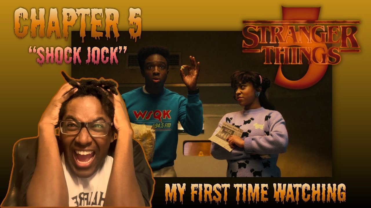 My REACTION To STRANGER THINGS 5x5: "Shock Jock"