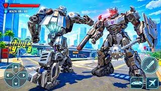 Robot Justice War: Car Jet Transform Game 2026 Part 24 - Android Gameplay screenshot 4