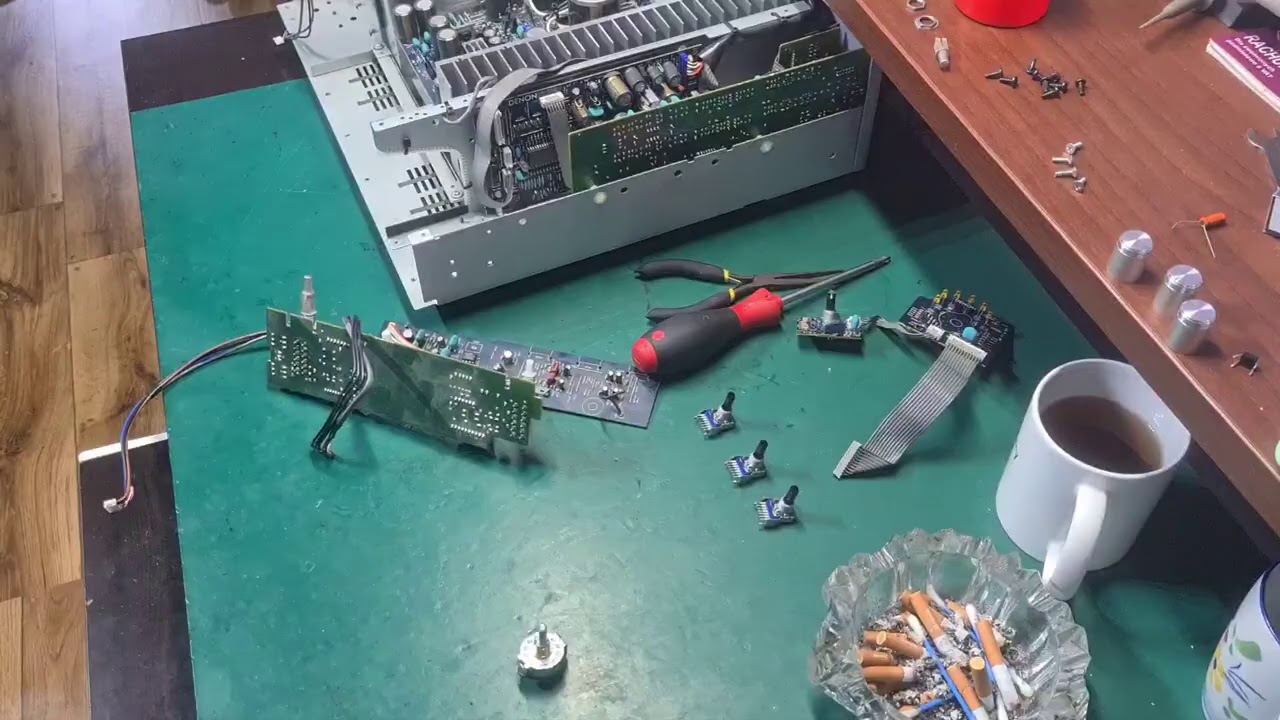 デノン PMA-1500AE チャンネル変更難あり Denon PMA-1500AE - YouTube