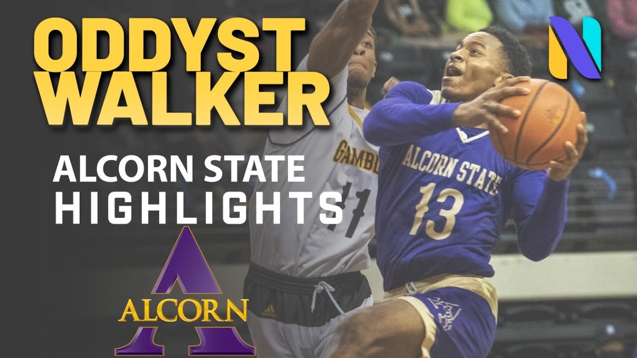 Oddyst Walker Alcorn State Braves 20212022 Highlights NBAPA Top 50