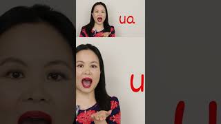 Compound vowel UA #chinesepronunciation #mandarinchinese Compound vowel UA #chinesepronunciation #mandarinchinese