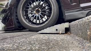 se3p 家の出入りフロントクリアランスギリギリ