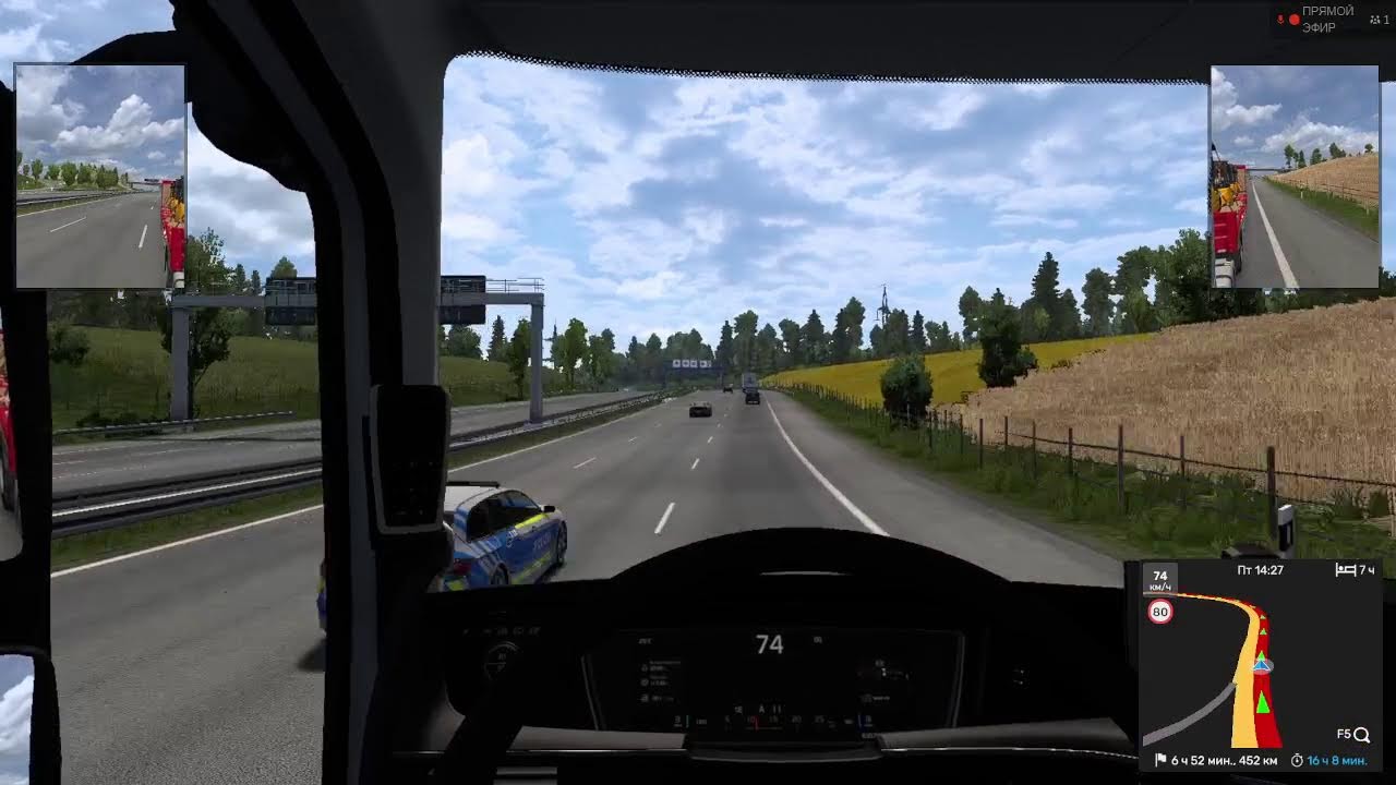 Ночной Рейс/Разговоры в дороге 🛑 #ets2 #eurotrucksimulator2  #snowrunner #roadcraft #mudrunner