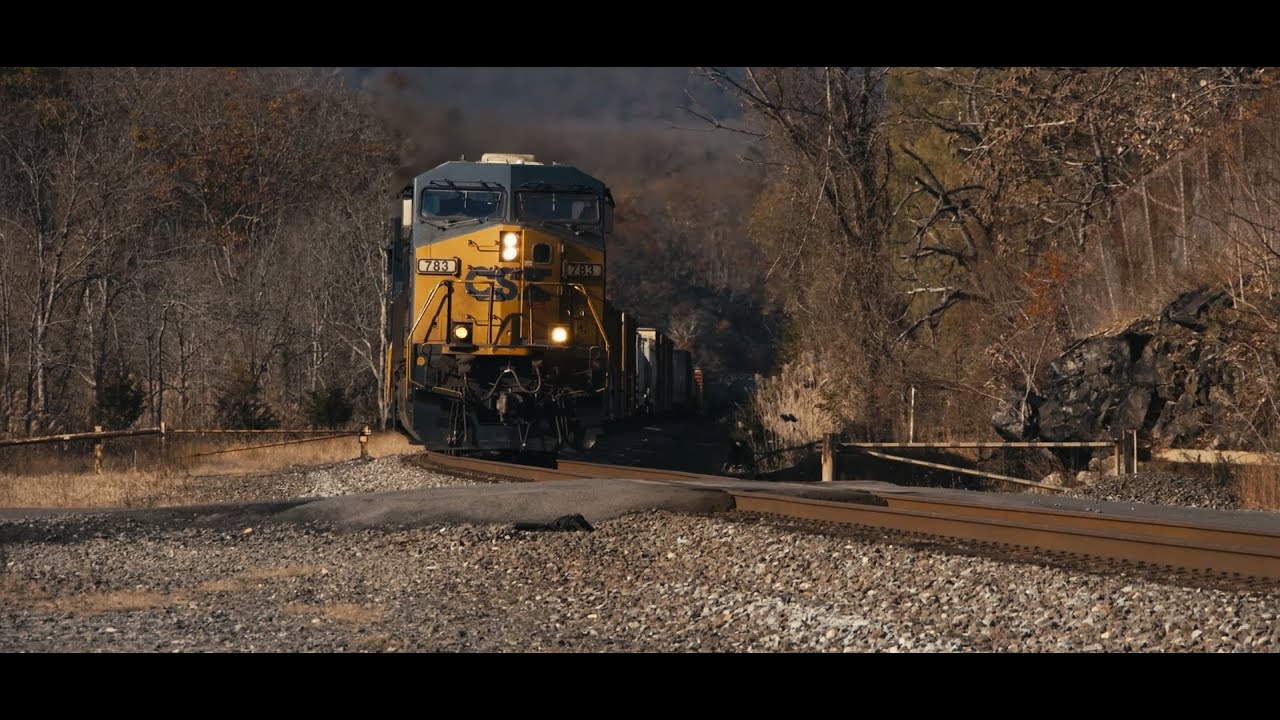 CSX River Line - Q433 at Iona Island on November 19 2020 - YouTube