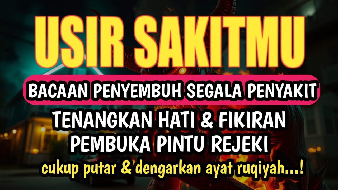 DOA PENYEMBUH SEGALA PENYAKIT, INSYAALLAH SAKIT DITUBUHMU SEMBUH | by alaa aqel