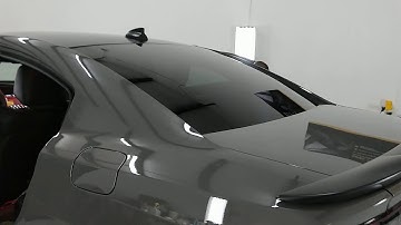 How to prevent bubbles on the rear defroster lines after Tinting the Windows by Tint Man