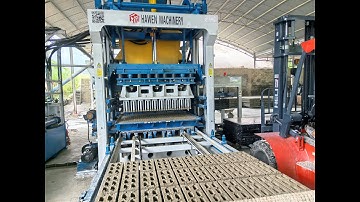 HAWEN Reliable QT12-15 Automatic Block Making Machine in Vietnam @hawenmachinery
