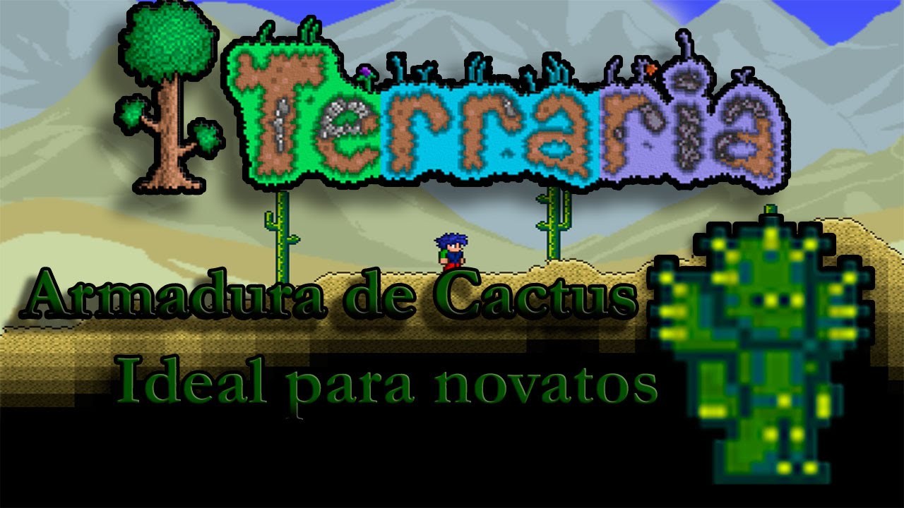 Tutorial de Terraria Armadura de Cactus, ideal para novatos. YouTube