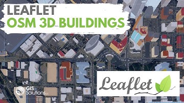 Leaflet OSM 3D Buildings